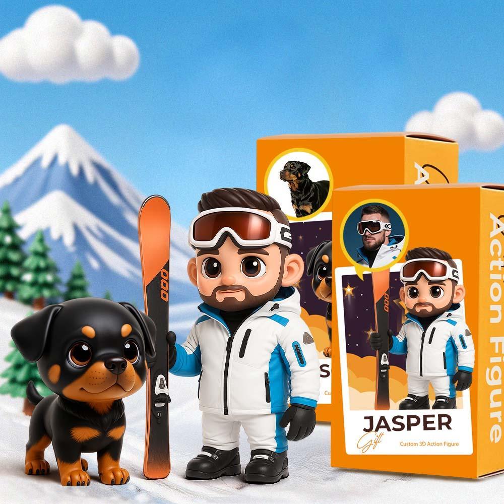 Individuelle 3d-haustierfigur Verwandeln Sie Ihr Haustier In Eine Mini-skulptur Mini-haustierstatue - 