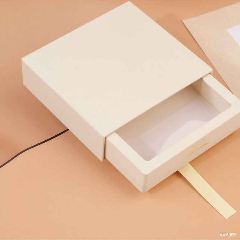 Verpackungsbox Im Schubladenstil - Aprikose