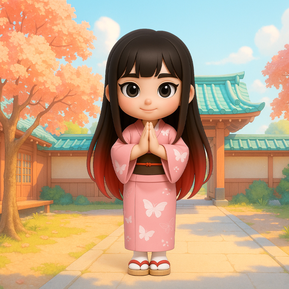 Zwei Cosplay-fotos Zu Benutzerdefinierten Chibi-anime-figuren, Personalisiertes 3d-cartoon-charakterset - 