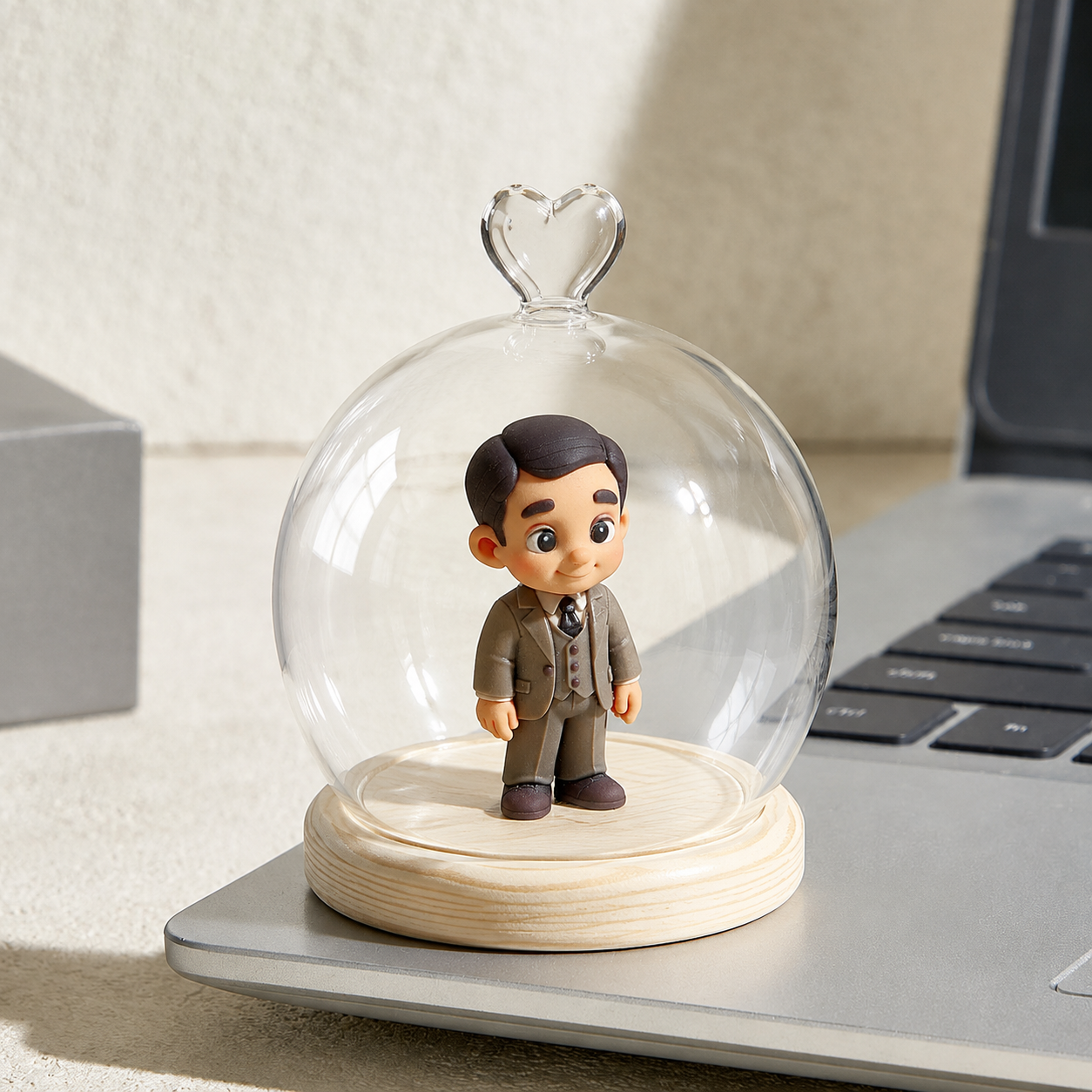 Benutzerdefinierte 3D-Foto-Figur-Nachtlicht, Personalisierte Fotolampe, Einzigartige Jubiläums-Geburtstagsgeschenke Für Paare, Raumdekoration - 