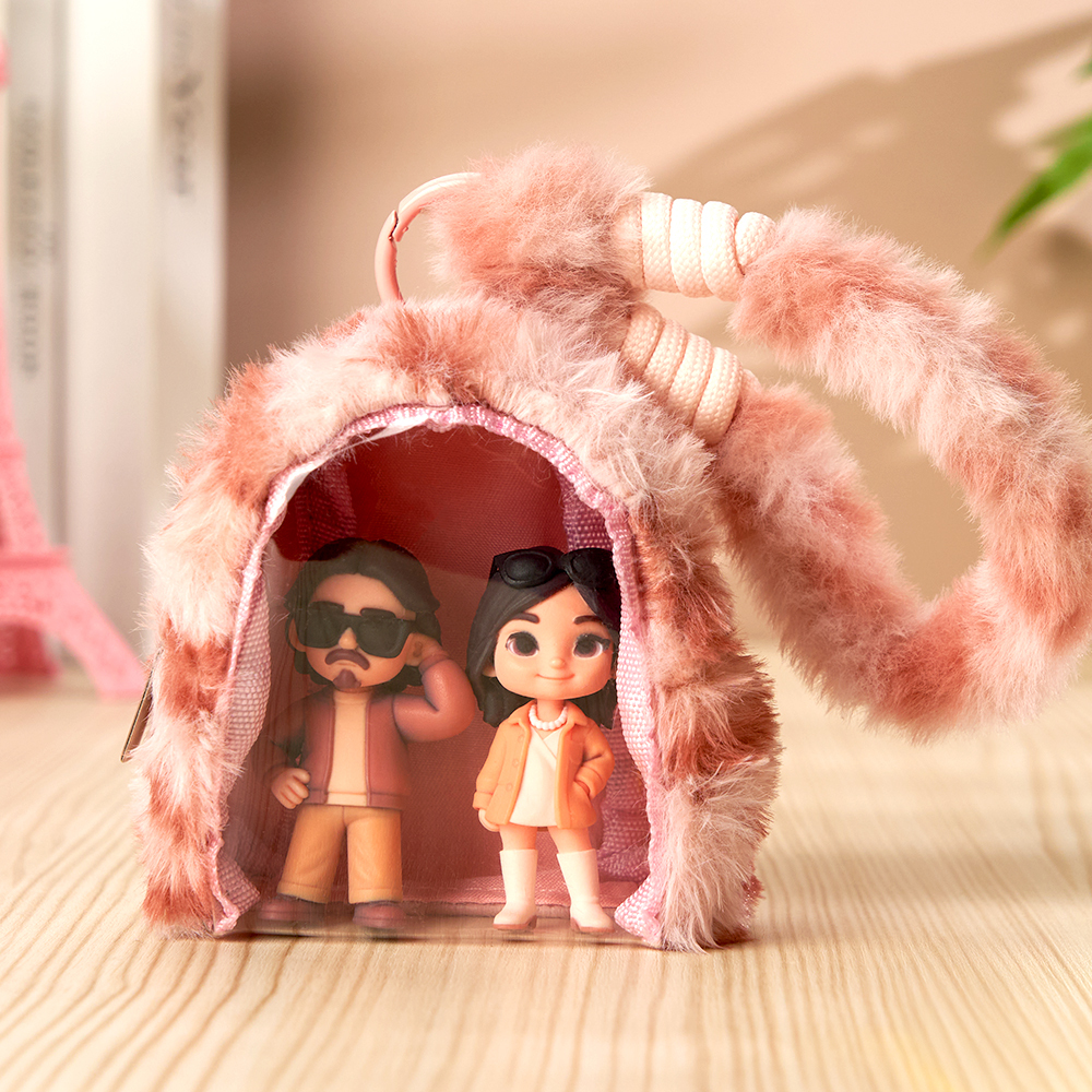 Custom 3D Action Figure From Your Photo Plush Leopard Bag Charm Personalized Toy Figure Custom Action Figure Gifts For Kids