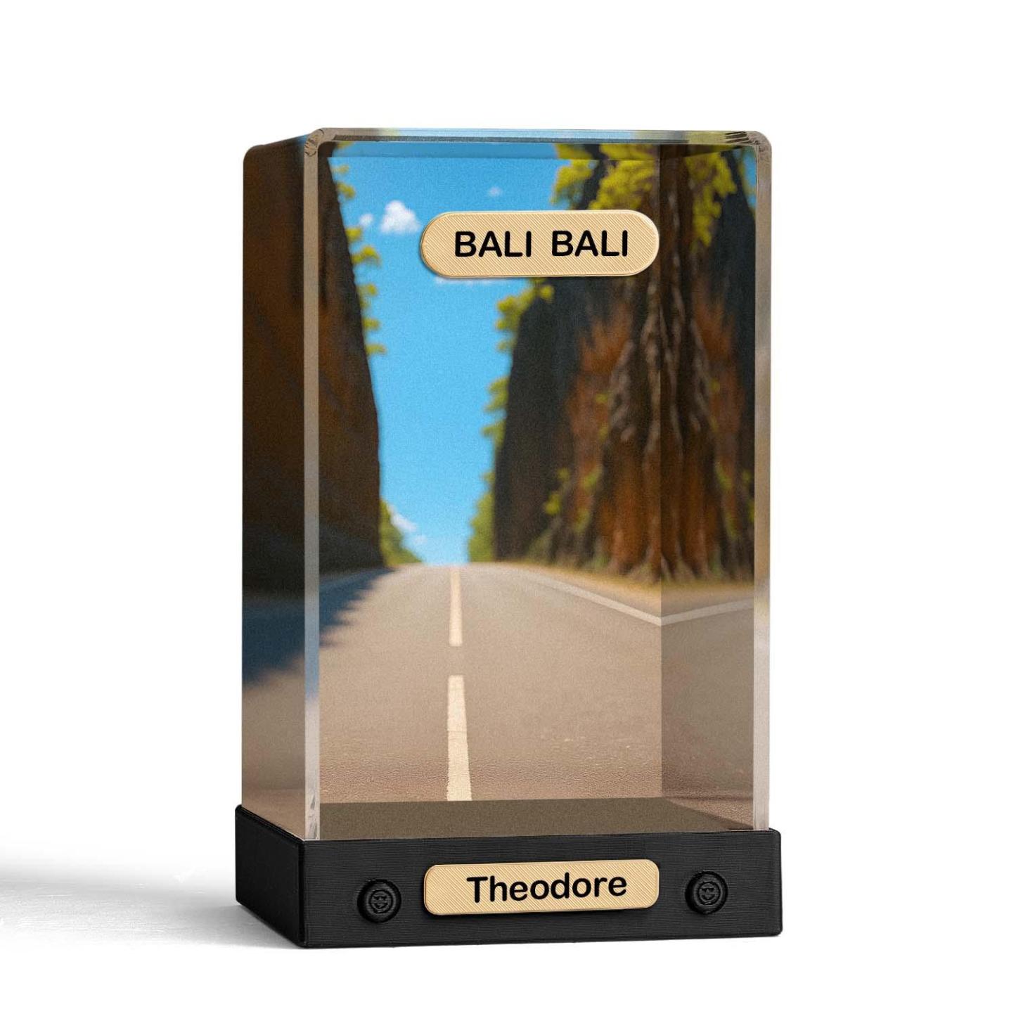 Personalisierte 3d-actionfigur Acrylbox Dekoration Von Ihrem Foto Personalisierter Hintergrund Spielzeugfigur Benutzerdefinierte Actionfigur Geschenke Für Sie/ihn - 