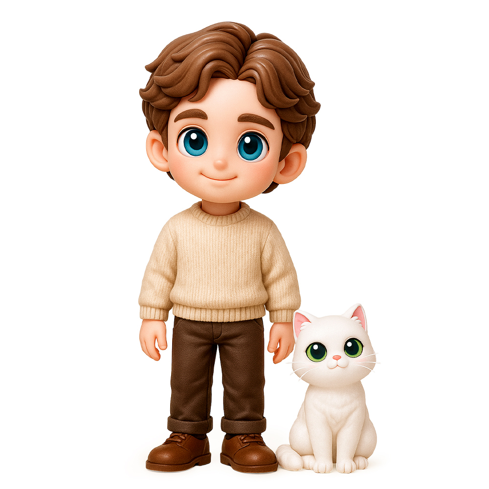 Personalisierte 3d-actionfigur-nachtlampe Mit Graviertem Sockel (fotomotiv) Und Glaskuppel – Einzigartiges Geschenk Für Freund/freundin Oder Zum Jahrestag. - 