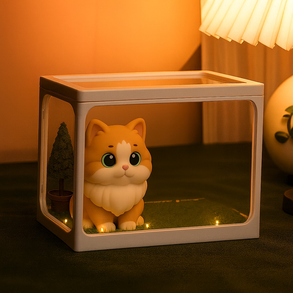 Benutzerdefinierte 3d Paar Figur Glas Puppenhaus Personalisierte Szene Vitrine Einzigartige Home Decor Jahrestagsgeschenk - 