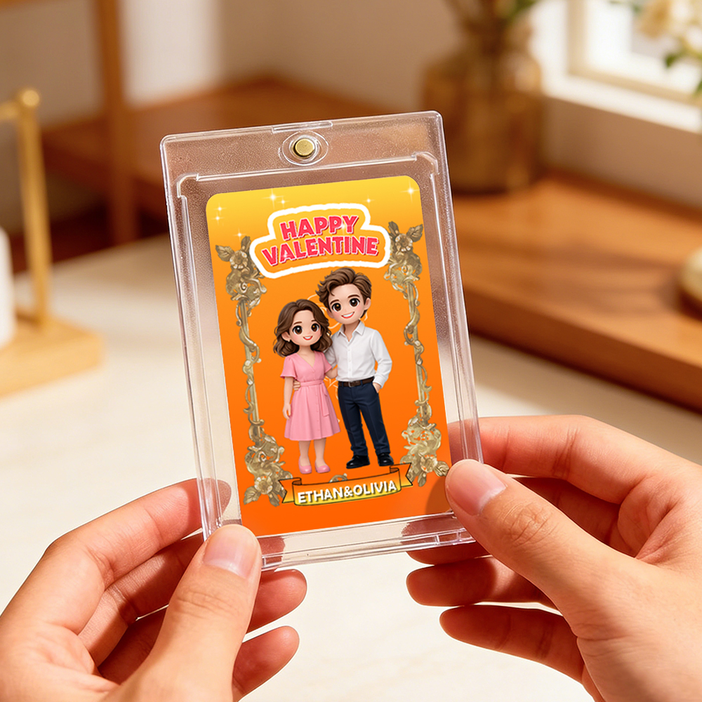 Custom Figurine Identity Card Personalised Character Profile Card for 3D Mini Figures