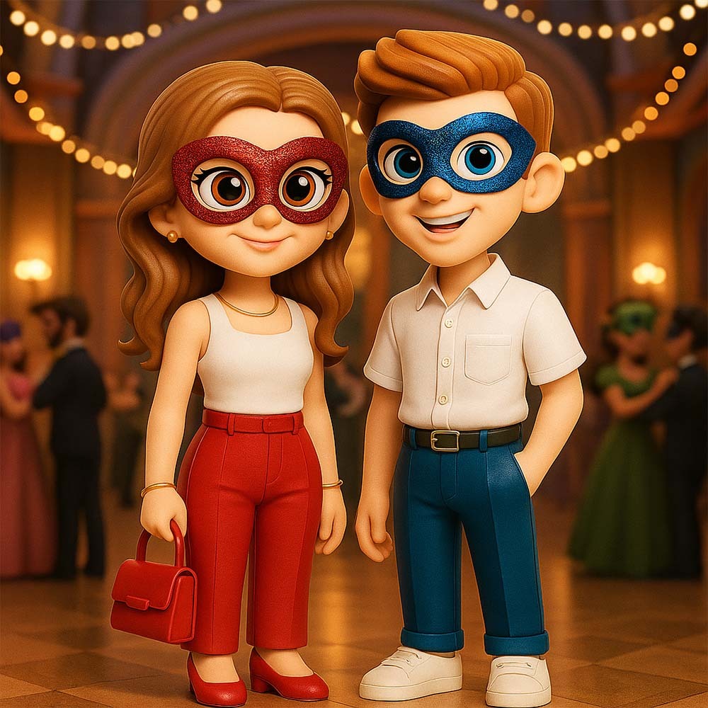 Benutzerdefinierte Mini-3d-figur, Party-erinnerungen, Personalisierte 3d-blindbox, Andenken-spielzeug, Geschenk Für Sie - 