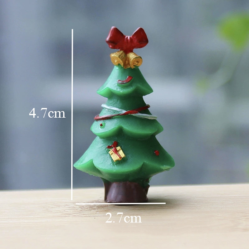 Weihnachts-miniaturszene, Schreibtisch-dekoration Und Diy-bastelset Für Figuren