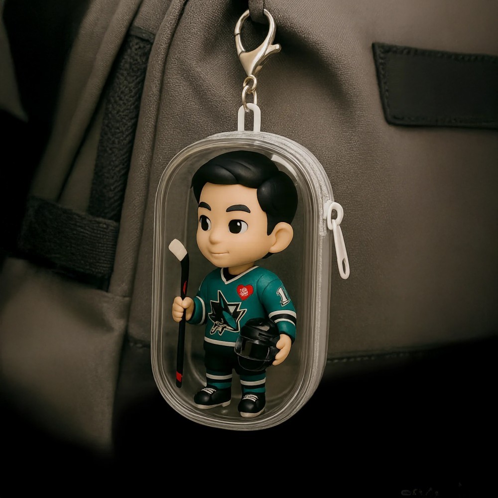 Custom 3D Backpack Charm from Your Photo Personalized Mini Character Accessory Cute Gift for All Ages