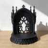 Gothic Arch Wall Display Shelf Mini Theater Stage for Action Figures