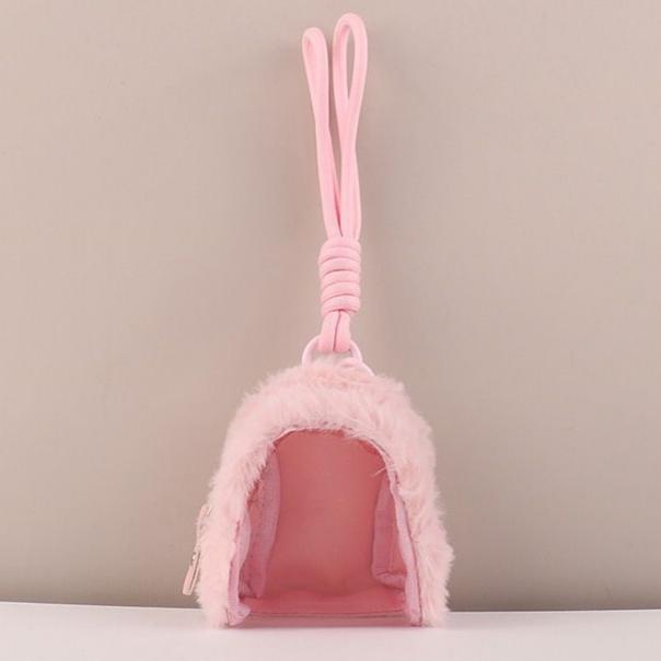 [Copy](4/6/8 Size)Colorful Plush Bag Charm Strolling Figure Bag