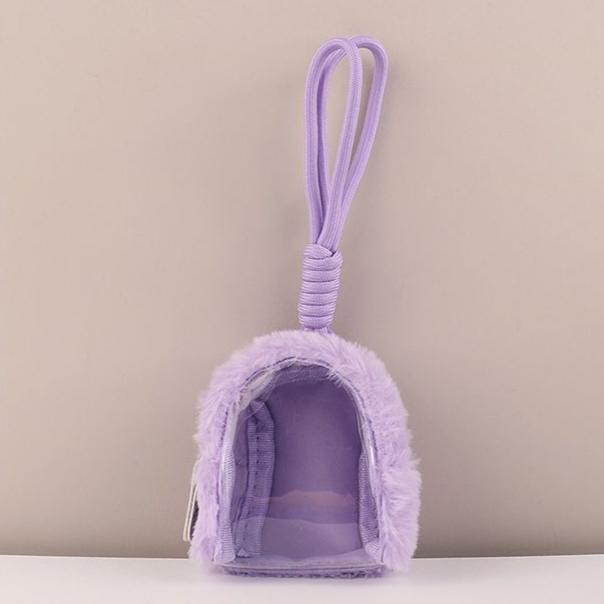 [Copy](4/6/8 Size)Colorful Plush Bag Charm Strolling Figure Bag