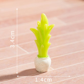 Simulation Potted Plant Minimalist Resin Figurine A Touch of Green