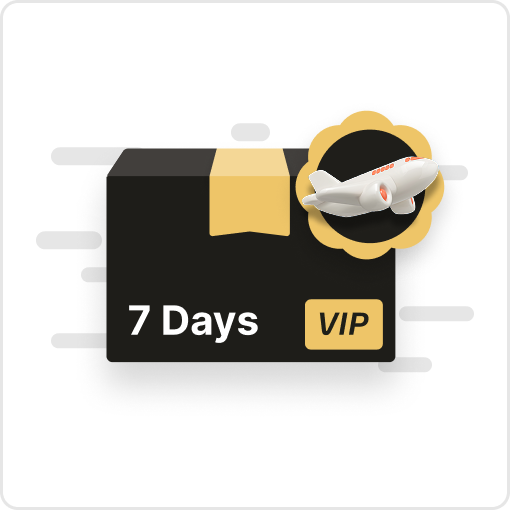 VIP Priority – Completed Within 7 Days