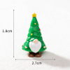 Christmas Tree Santa Mini Resin Decorations DIY Displays