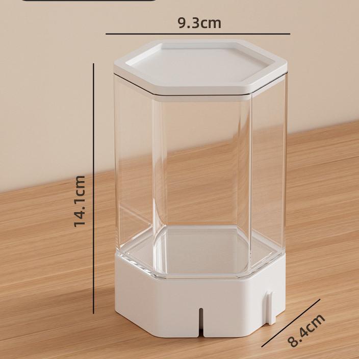 Custom 3D Mini Figurine with Clear Honeycomb Display Box Protective Transparent Storage for Personalized Figures