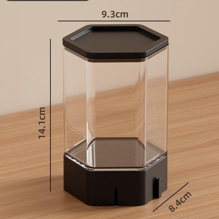 Custom 3D Mini Figurine with Clear Honeycomb Display Box Protective Transparent Storage for Personalized Figures