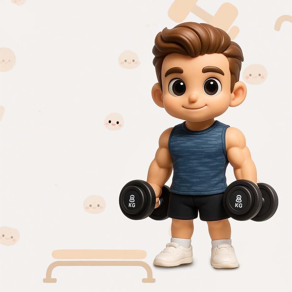 Custom Sports Lover 3D Action Figure from Photo Unique & Thoughtful Gift for Sports Lover