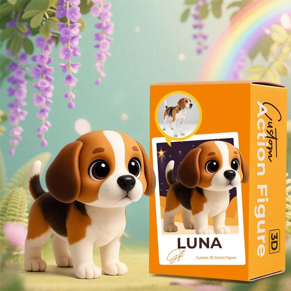 Custom 3D Action Figure from Your Photo Personalized Toy Figure Unique & Memorable Gift for Lovers, Boyfriends, Girlfriends