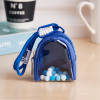 (4/6/8 Size) 3D Colorful Fabric Bag Charm Strolling Figure Bag