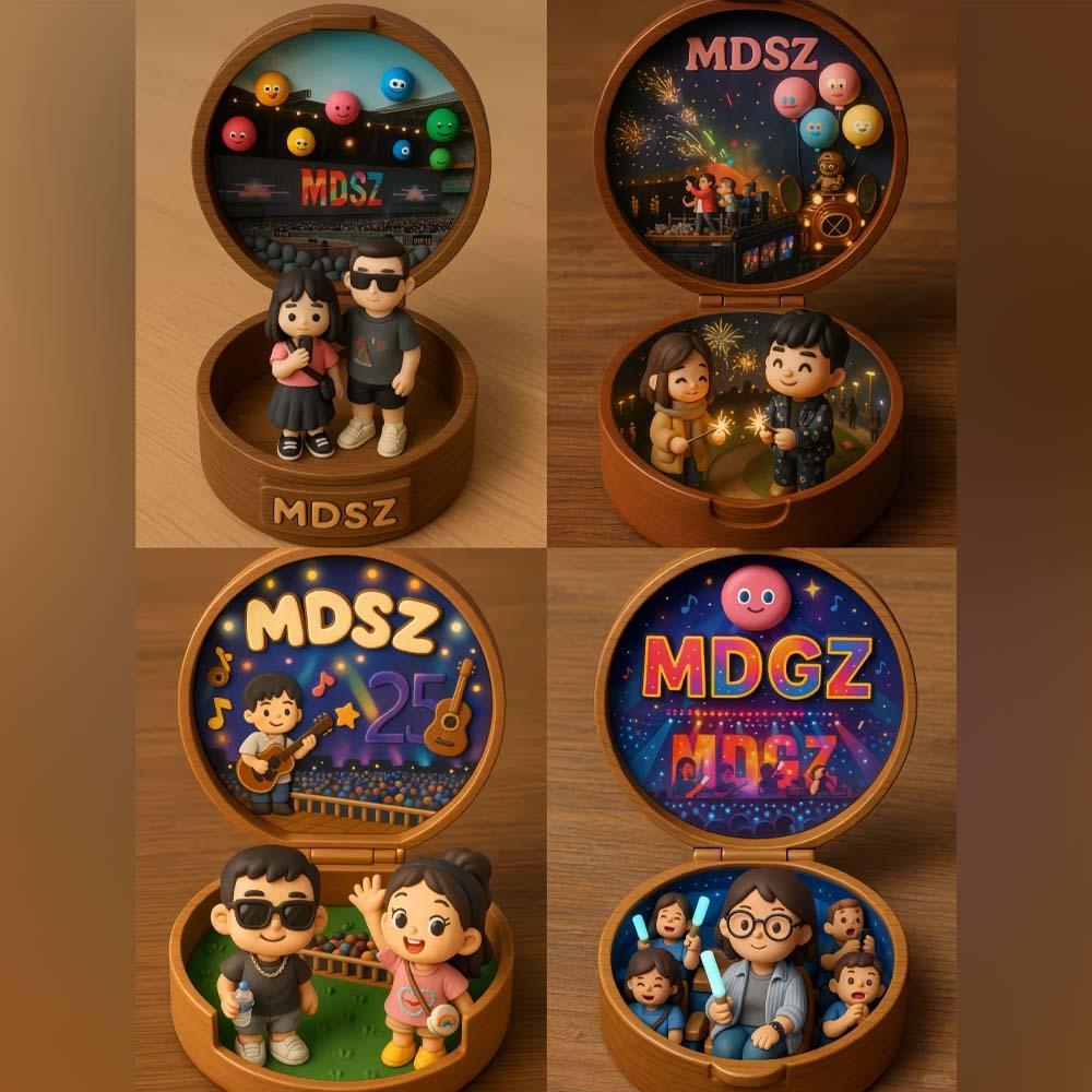 Personalized 3D Family Set – Create Toy Figures from Your Family Photos