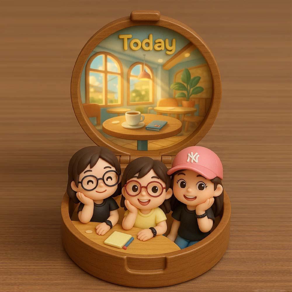 Personalized 3D Family Set – Create Toy Figures from Your Family Photos