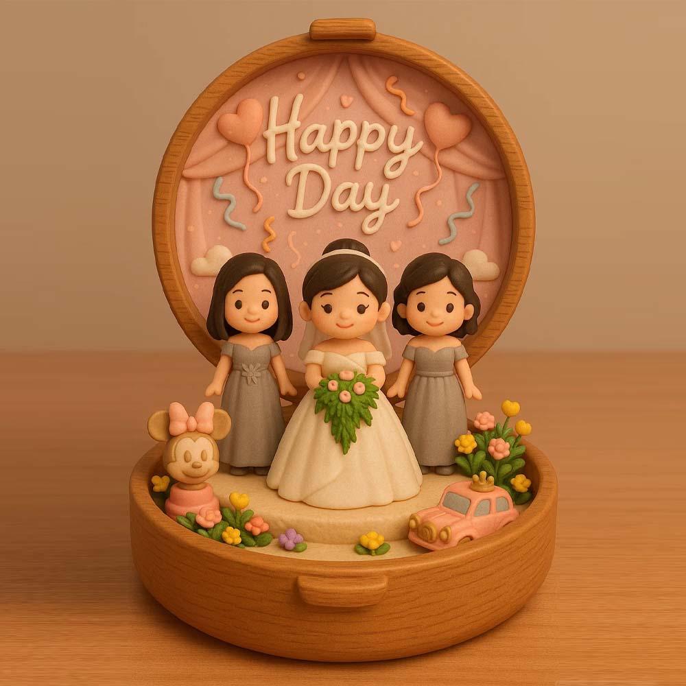 Personalized 3D Family Set – Create Toy Figures from Your Family Photos