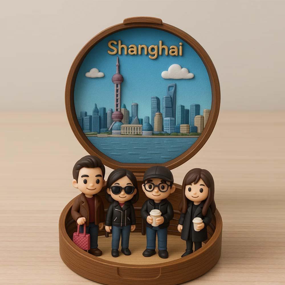 Personalized 3D Family Set – Create Toy Figures from Your Family Photos