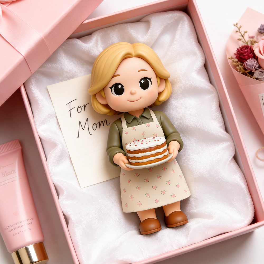 Turn Photo Into 3D Figure Personalized Gift for Mom Mother’s Day