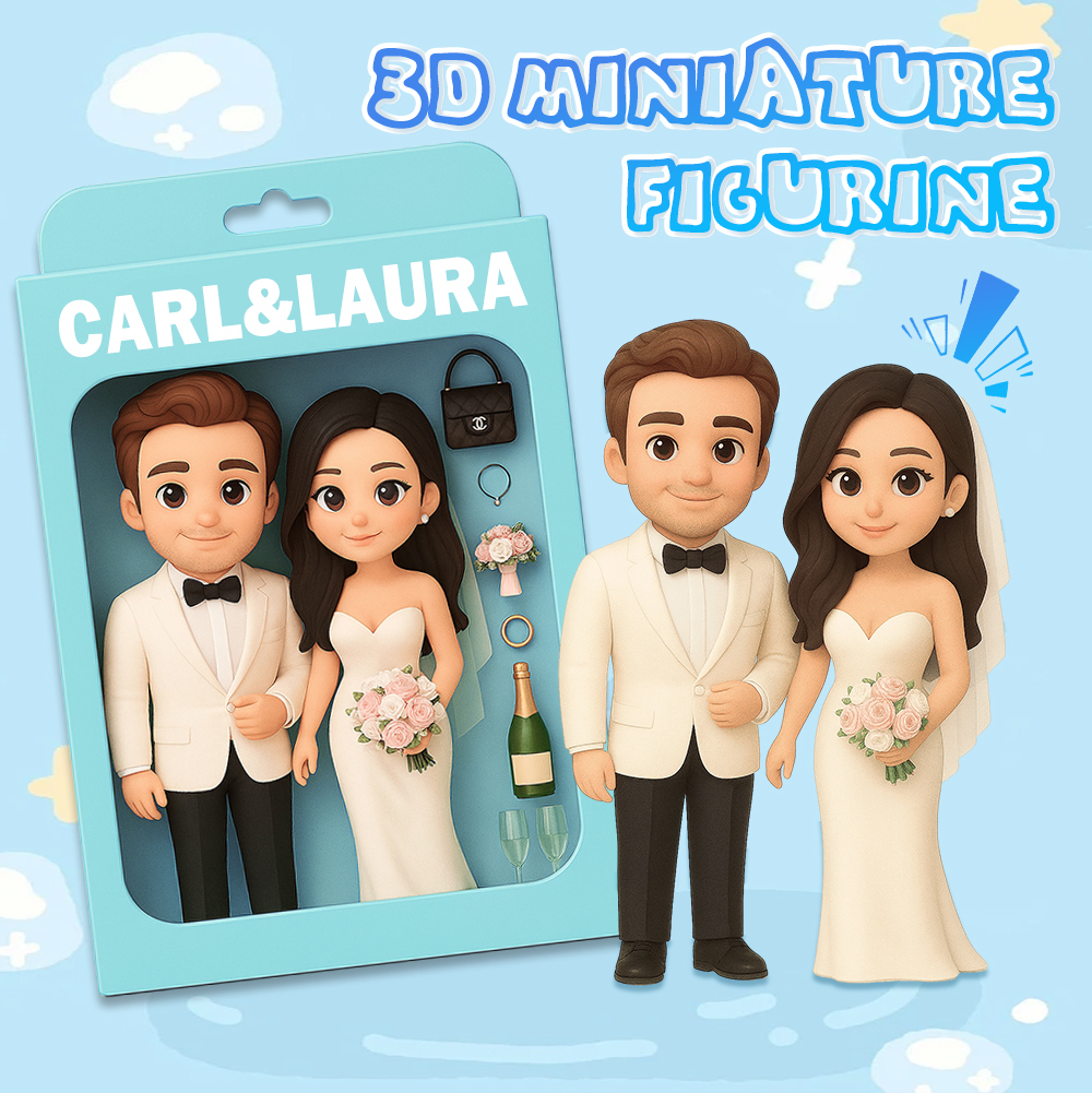 Custom Mini Action Figure with Accessories Inspired by Your Outfit and Style Unique Desk Decor
