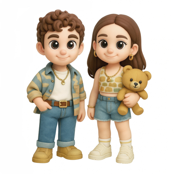 Custom Action Toy  From Your Photo Personalized Toy Figure Custom 3D Action Figure Gifts For Mom