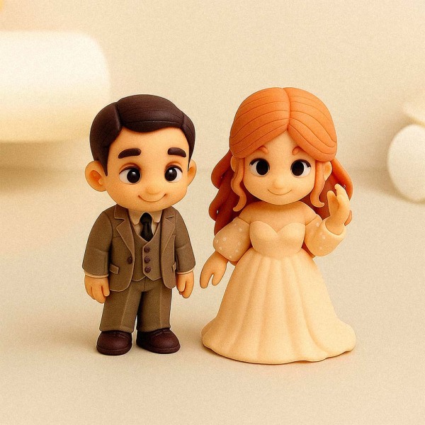 Custom 3D Action Figure from Your Photo Personalized Toy Figure Unique & Memorable Gift for Lovers, Boyfriends, Girlfriends