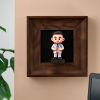 Custom 3D Figure Display Case Wall-Mounted Showcase Frame Wall Picture Frames DIY Decor Display Shelf