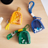 (4/6/8 Size) 3D Colorful Fabric Bag Charm Strolling Figure Bag