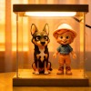 Custom Photo Mini Figure LED Light Home Decor Unique Romantic Gift for Couples Birthdays Anniversaries and Special Occasions