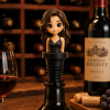 Custom 3D Bust Figure Wine Bottle Stopper Personalized Gift from Your Photo Unique Gift for Wine Lovers
