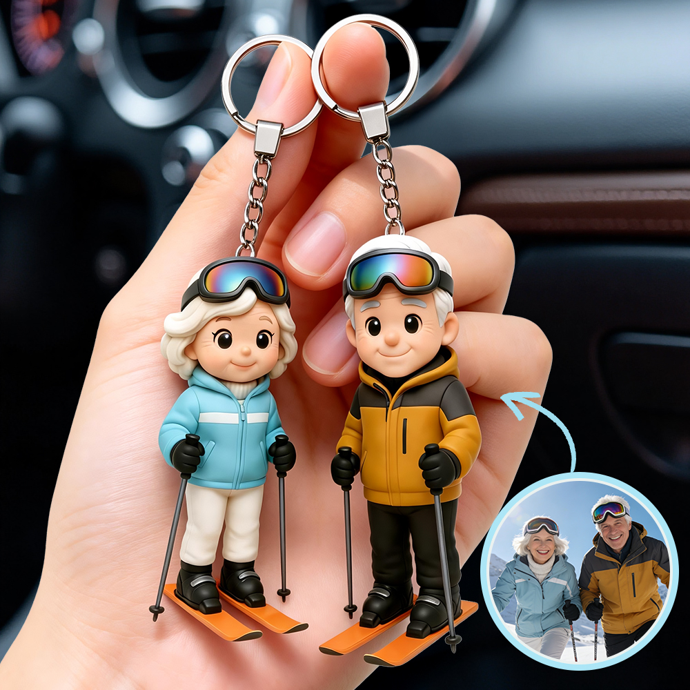 Erstellen Sie Eine Individuelle 3d-figur Aus Ihrem Foto – Ein Wunderschönes Jubiläumsgeschenk Für Eltern