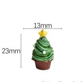 Christmas Cup Cake Decorations DIY Ornaments Desktop Display Decor