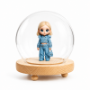 Custom 3D Action Figure Night Light from Your Photo Personalized Toy Figure Unique & Memorable Gift for Lovers, Boyfriends, Girlfriends