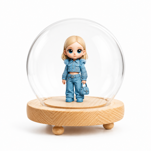 Custom 3D Action Figure Night Light from Your Photo Personalized Toy Figure Unique & Memorable Gift for Lovers, Boyfriends, Girlfriends