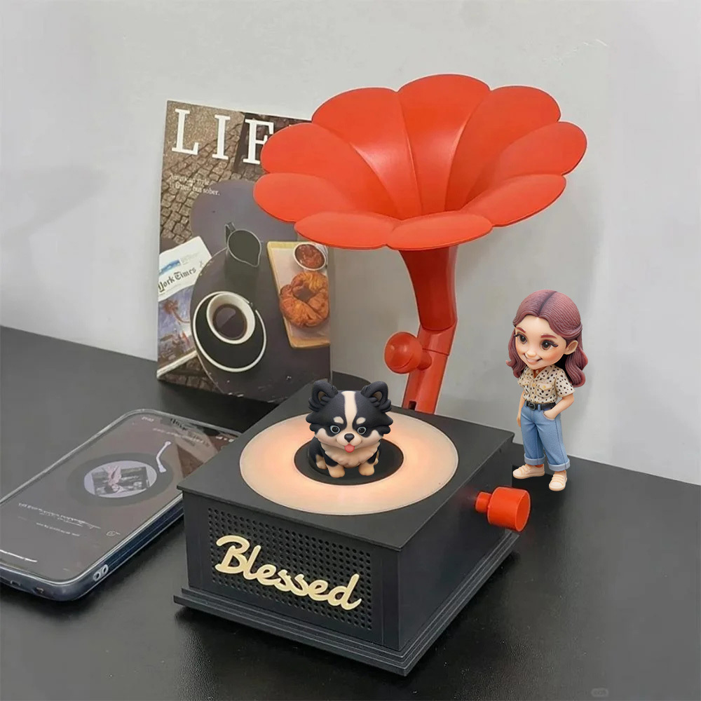 Custom Toy Figure Action Figure Design 3D Printed Figure Portrait Personalized Music Box