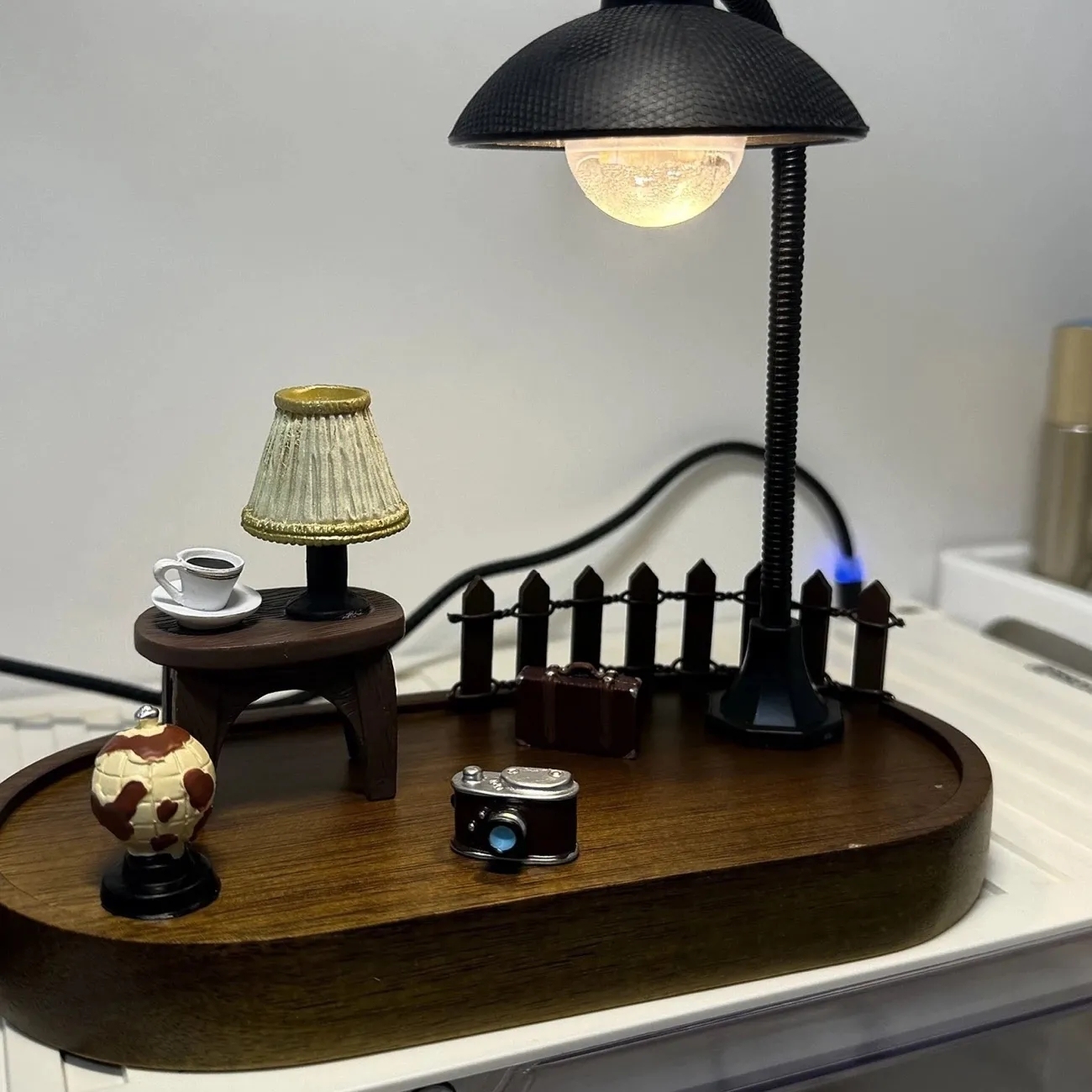 Custom 3D Figurine Desk Lamp Personalized Gift Decorative Night Light