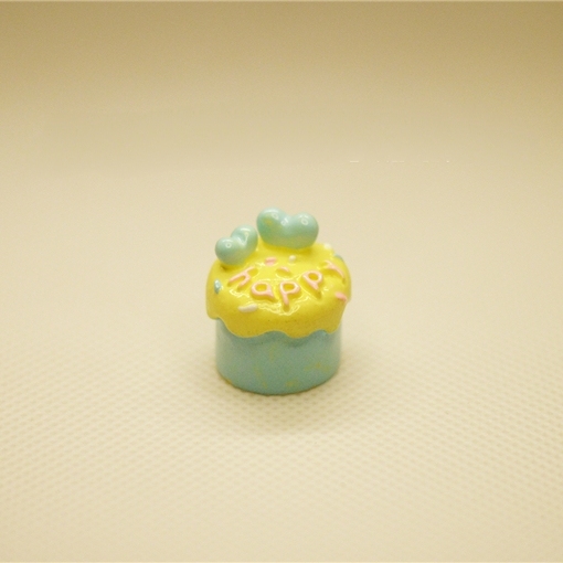 Dollhouse Accessories Birthday Cake Figurine Collection for DIY Diorama