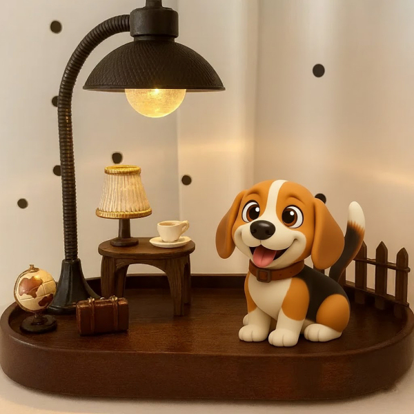 Custom 3D Figurine Desk Lamp Personalized Gift Decorative Night Light Home Decoration