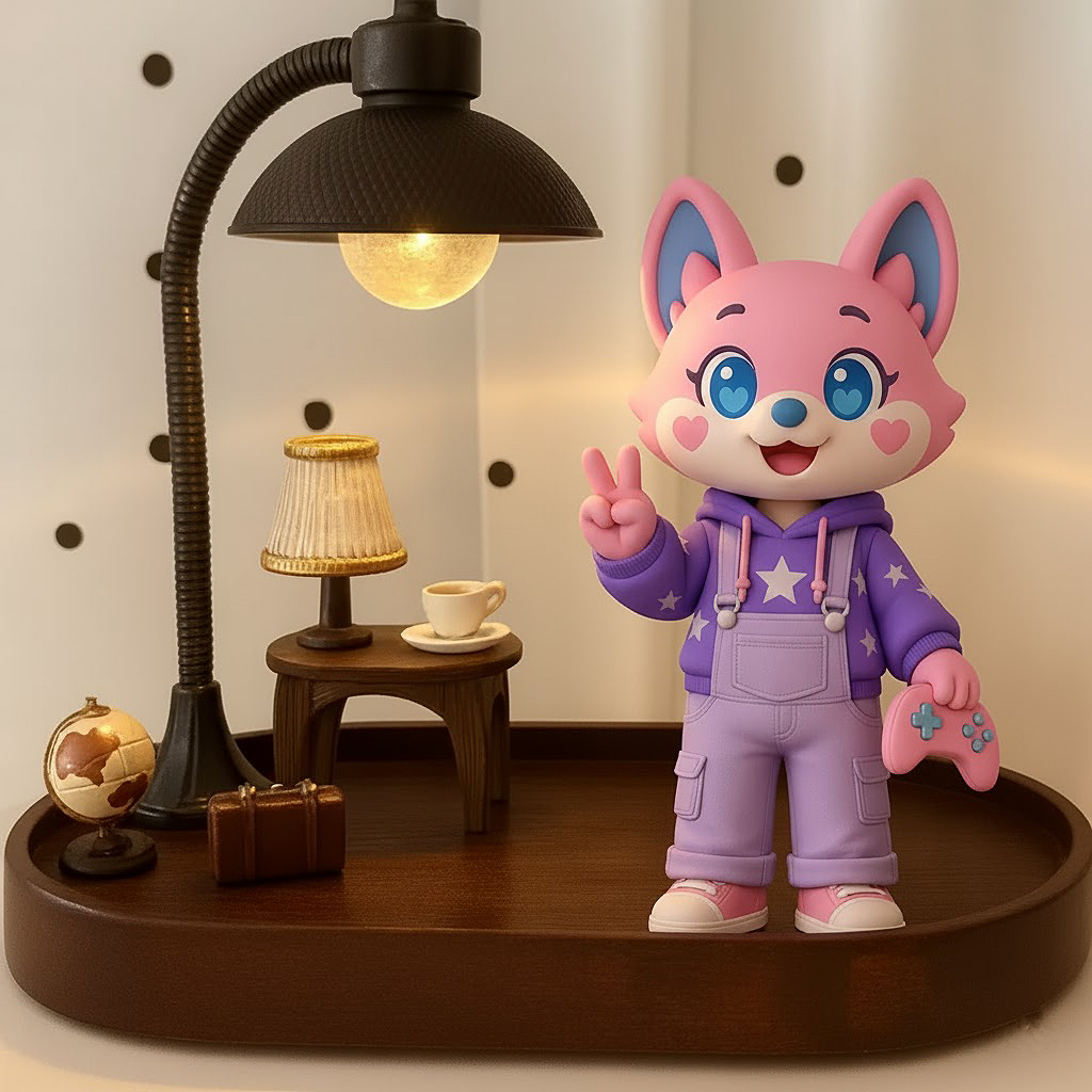 Custom 3D Figurine Desk Lamp Personalized Gift Decorative Night Light Home Decoration
