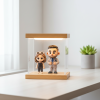 Custom Photo Mini Figure LED Light Home Decor Unique Romantic Gift for Couples Birthdays Anniversaries and Special Occasions