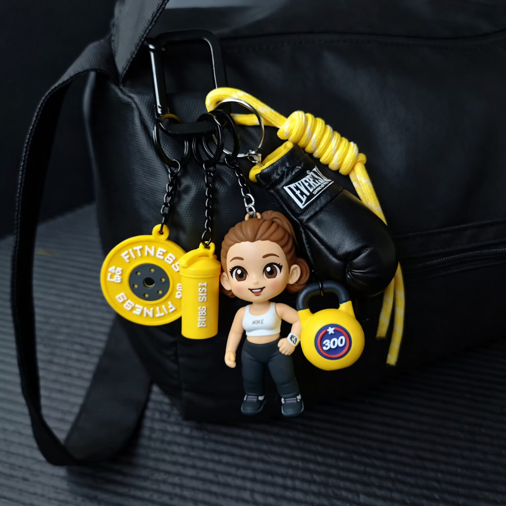 Custom 3D Couple Keychain Figure from Photo Personalized Mini Figurine Gift for Couples Anniversary Birthday Matching Keychain Accessories