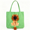 Pet Carrier Sling Bag – Breathable Canvas Shoulder Bag for Small Dogs & Cats - 