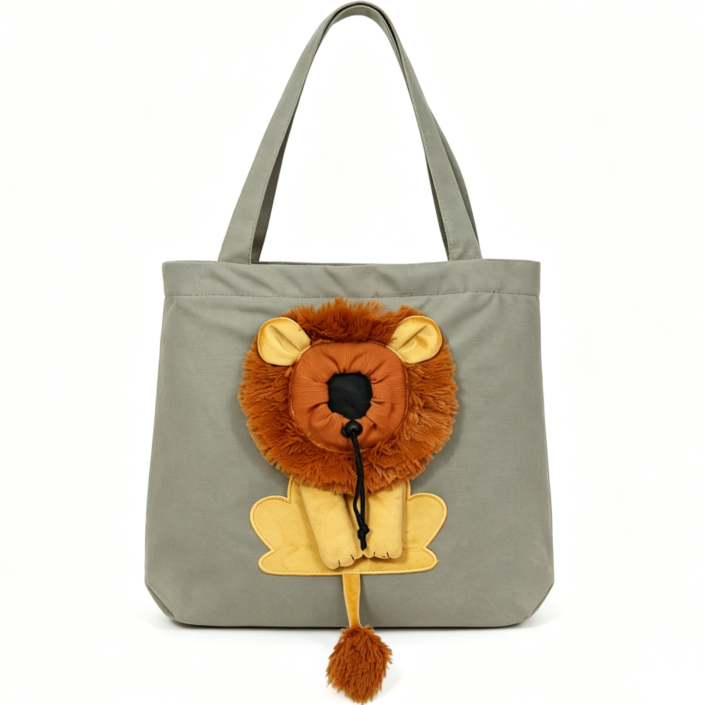 Pet Carrier Sling Bag – Breathable Canvas Shoulder Bag for Small Dogs & Cats - 