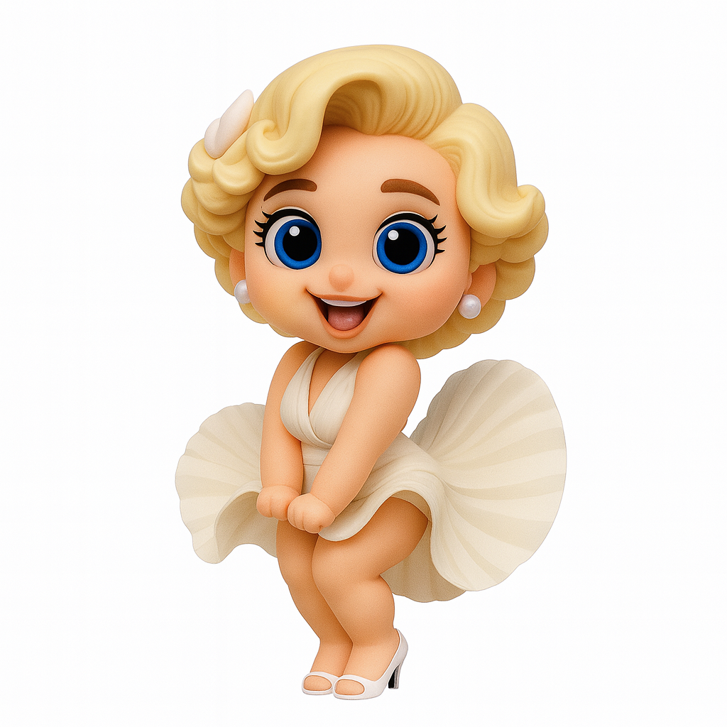 Custom 3D Cartoon Chibi Figure Unique Character Design Personalized Collectible Model Fan Best Gift Home Decoration Ornament