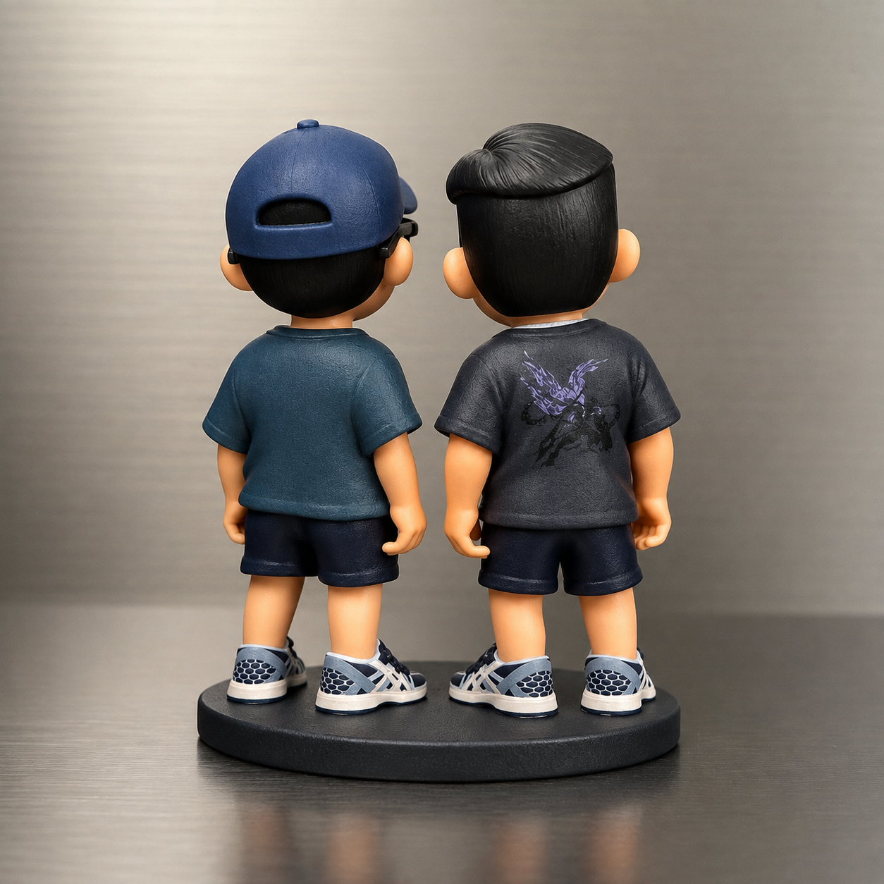 Custom 3D Figure from Photo Personalized Mini Figure Unique Gift for Couple Brother Sister